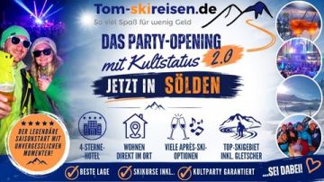 Saison-Opening 2.0<br>Jetzt in Sölden!