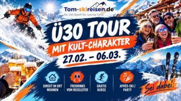 Ü30-Tour<br>Gruppen-Skireise nach Ischgl